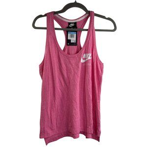 Nike Women's Racer Back Tank Top Size M Pink NWT